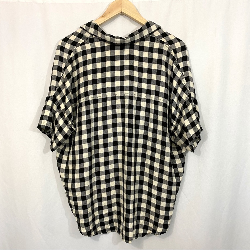 Madewell Courier Shirt Top in Buffalo Check - Picture 5 of 9